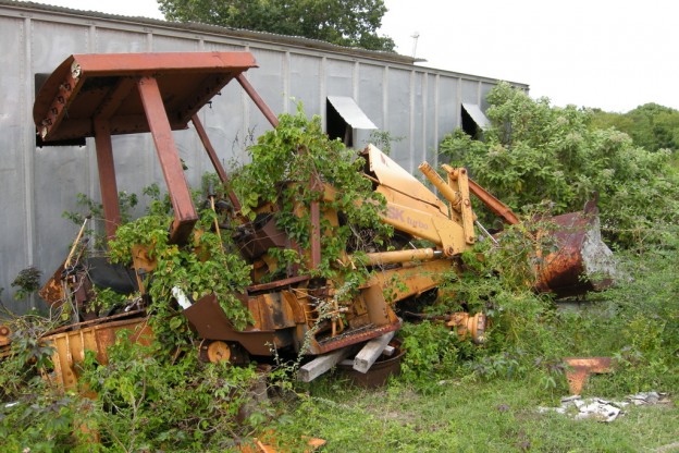 Overgrown Bulldozer